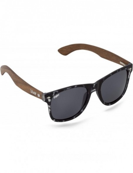 Sport V-Blade Polarized Sunglasses - Walnut Tortoise with Dark Grey Lens - C718HZ2ZG8I $23.69