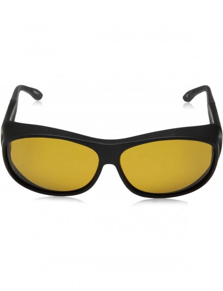 Rectangular Men's Haven-summerwood Square Fits Over Sunglasses - Rubberized Black - CY11418SUVF $18.22