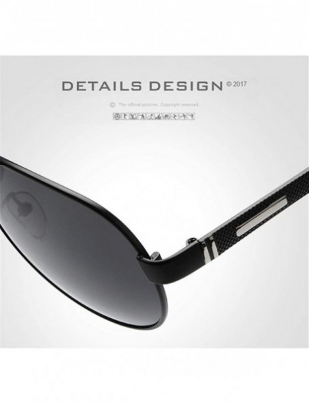 Rimless Fashion Retro Biker Fishing Oversized Polarized Sunglasses for Men 4269 - Black - CP18ZTCOGS2 $17.58