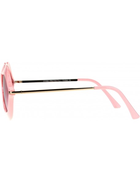 Oval Lip Shape Sunglasses Lips Kiss Womens Cute Fashion Shades UV 400 - Pink - CJ1863YKZ93 $9.73