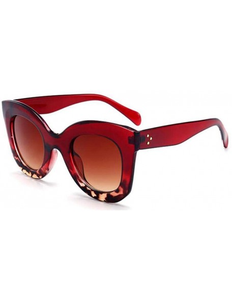 Aviator 2019 New Top Fashion Brand Designer Cat Eye Women Sunglasses Female Gradient C1 - C3 - C418YQN7I40 $11.96