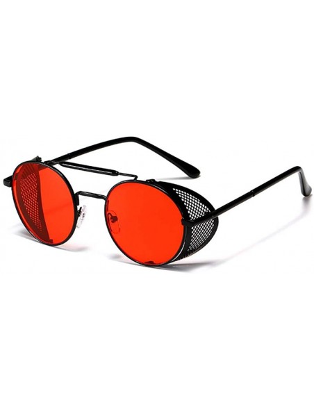 Oversized European and American steampunk glasses bright men's sunglasses retro sunglasses frog mirror - Tea Box Tea Slices -...