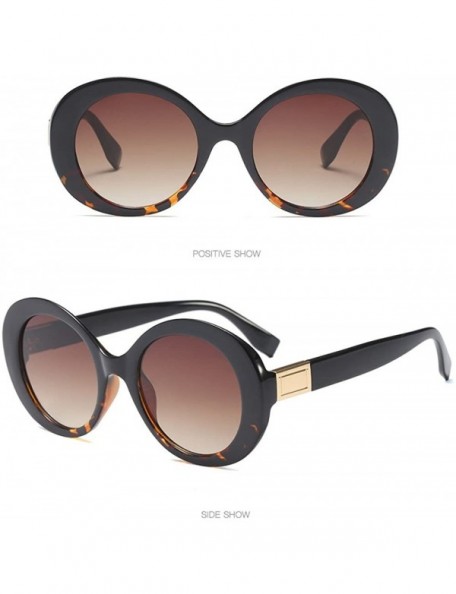 Rectangular Fashion Vintage Oval Shape Sunglasses-Retro Eyewear Fashion Ladies Man - B - CV18Q3ZLM3Q $7.21