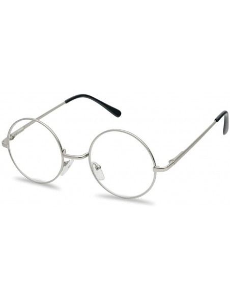 Wrap Original Glasses Novelty Cosplay - Silver Frame - Clear - CU197CW20OZ $11.30