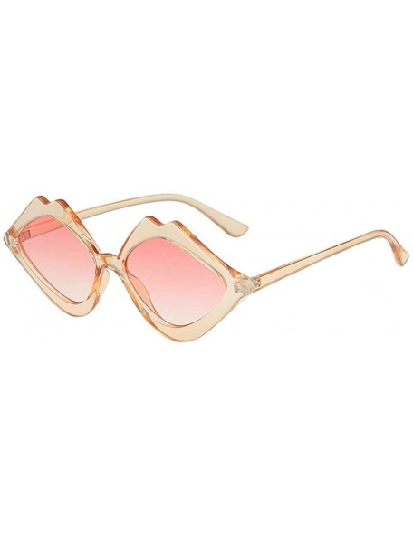 Square Sunglasses Plastic Mirrored Blocking Polarized - Pink - CI18QKSYW50 $9.58