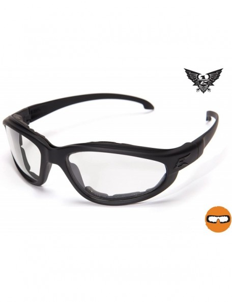 Shield Falcon Thin Temple - Soft-Touch Matte Black Frame with Gasket/Clear Vapor Shield Lenses - CM11EE12L6T $40.76