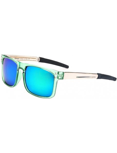 Sport Sports Sunglasses for Women Men Outdoor - Green - CJ180RW78W3 $6.30