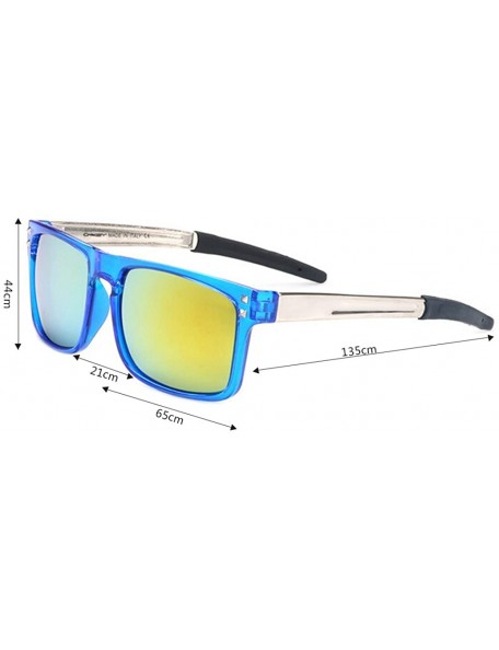 Sport Sports Sunglasses for Women Men Outdoor - Green - CJ180RW78W3 $6.30