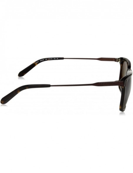 Sport Rectangle Rectangular Sunglasses - TORTOISE/BROWN - 54/18/145 - C1189YHK984 $40.87