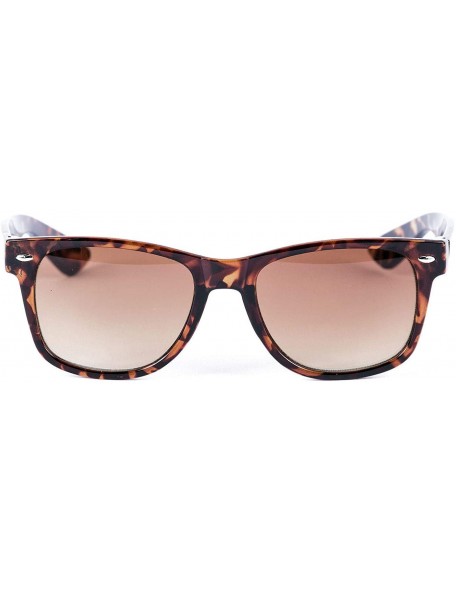 Wayfarer Classic Style Full Lens (No Bifocal) Reading Sunglasses for Men and Women - Tortoise - CU198RUKH7Z $29.38
