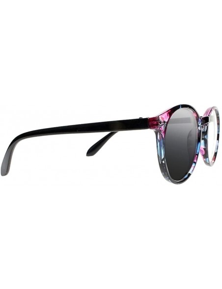 Oval Vintage Flowers Oval Frame Transition Photochromic Reading Glasses Sunglasses - Flower - CF18E7MD0C6 $22.33