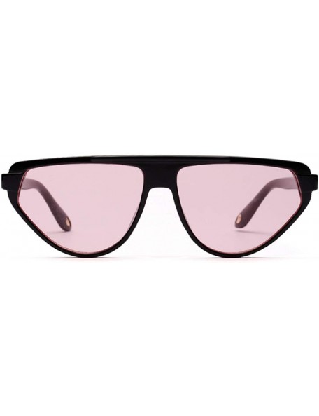 Cat Eye Retro Vintage Women's Cat Eye Sunglasses Plastic Frame Eyewear UV400 - Pink - CL18NEA86WT $11.09