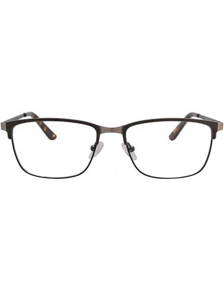 Rectangular Women/Men Photochromic Transition Sunglasses Myopia Glasses-BSJS9014 - C4- Gun&gun - CG18E64OKLU $28.12