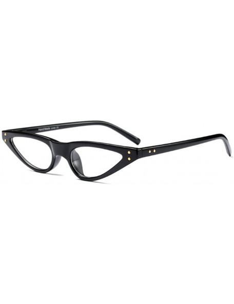 Goggle Women Vintage Retro Cat Eye Sunglasses Small Frame designer Eyewear - C7 - CD18CHUKN03 $20.33
