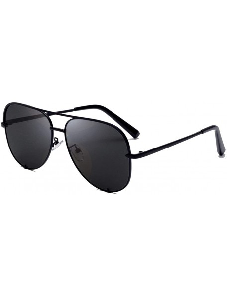 Round Black Ila Round Sunglasses - CT197E09IYC $43.26