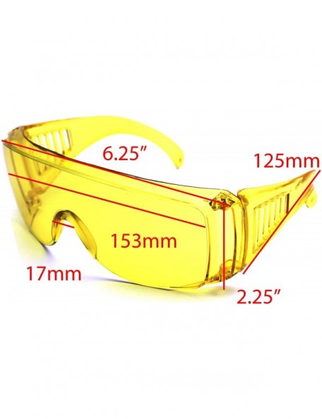Rectangular FIT Over Safety Clear Fitover No Blind-spot +Free Pouch Cv6902cv - 4. Night Drivng - C6123FCR8R9 $14.02