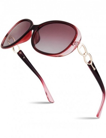 Goggle Polarized Sunglasses for Women Sun Glasses Fashion Oversized Shades S85 - C218NE3Y76Y $12.17