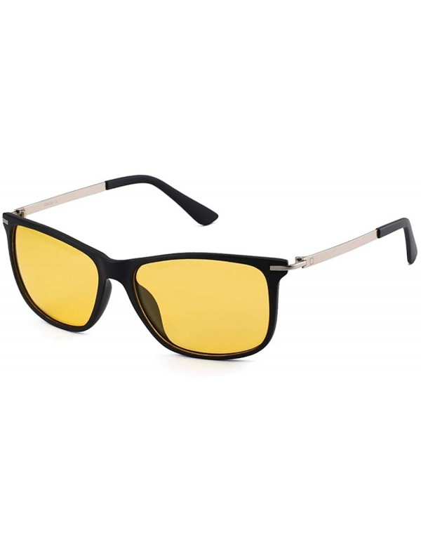 Aviator Fashion stainless steel frame glasses- good personality with polarized sunglasses - A - C518RY6LX4E $40.97