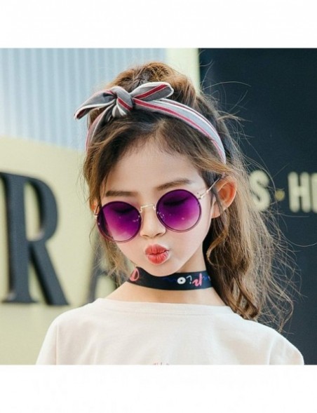 Round New Arrival 2019 Children Personality Round Lens FramelSun Glasses UV400 Boys Girls Kids Sunglasses Oculos - CL198AIMTA...