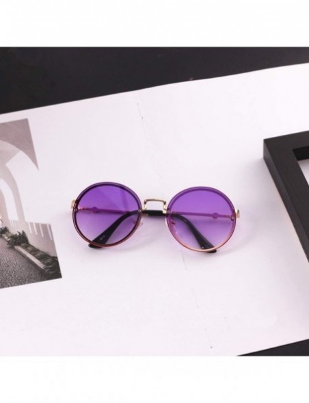 Round New Arrival 2019 Children Personality Round Lens FramelSun Glasses UV400 Boys Girls Kids Sunglasses Oculos - CL198AIMTA...