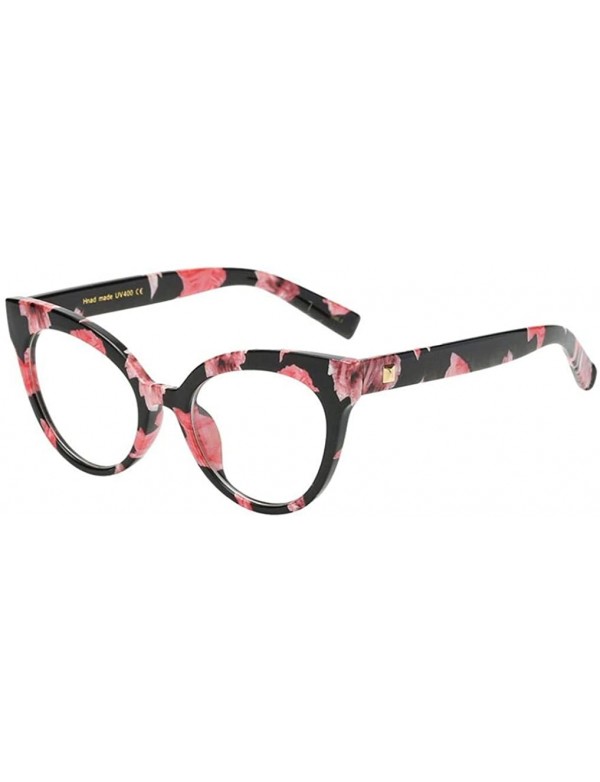 Sport Unisex Fashion Vintage Transparent Lens Eyewear Glasses Ladies Man - C - CB18HM3ZYCU $13.86