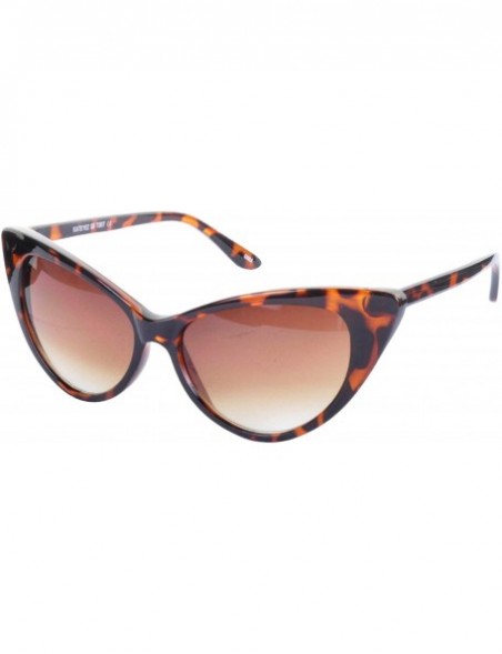 Cat Eye Classic Cat Eye Sunglasses - Dark Tortoiseshell - C1199QD3DEG $11.30