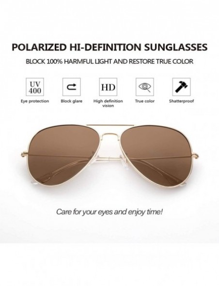 Aviator Oversized Aviator Night Vision Sunglasses for Women and Men- HD Polarized Sunglasses - UV400 Protection - CX193YNQNEX...