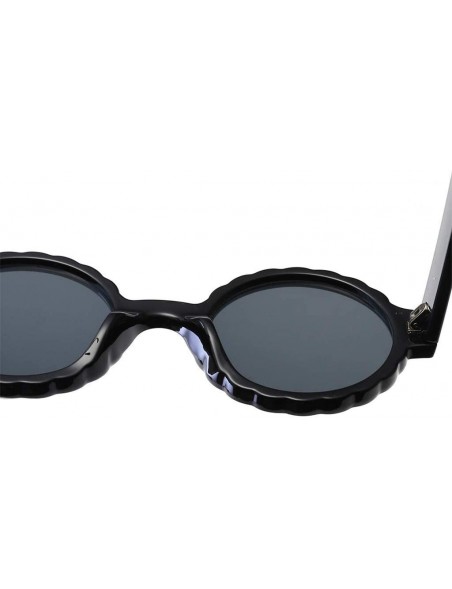 Goggle Polarized Sunglasses Women Men Retro Brand Sun Glasses - Black - CD18UIE6XC6 $8.93