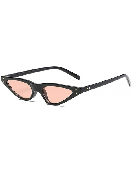 Cat Eye Cat Eye Sunglasses - Goggles Retro Vintage Lightweight UV 400 Protection - C - CI180RXWLKH $9.47