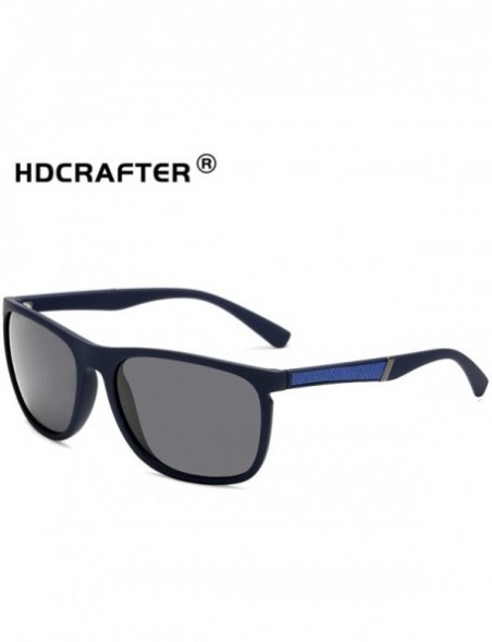 Rimless Unisex Polarized Sunglasses Vintage Nylon Frame Sun Glasses For Men Women CHQJ020 - Dark Blue - C718Y0YQKHW $17.44