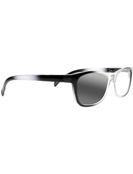 Rectangular Classic Tinted Gradient Nerd Transition Photochromic Reading Glasses UV400 Sunglasses - Black - CA18EGCK3M5 $21.33