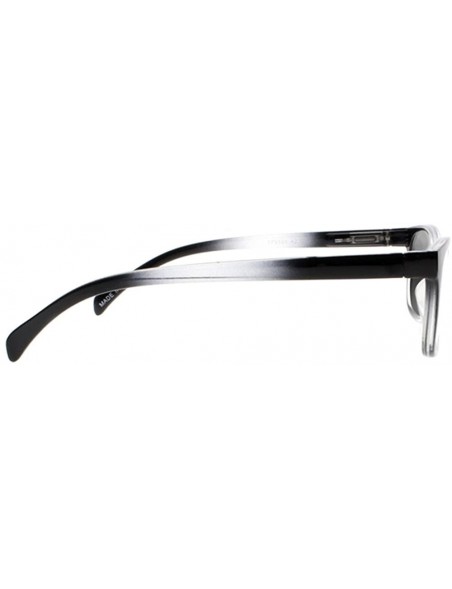 Rectangular Classic Tinted Gradient Nerd Transition Photochromic Reading Glasses UV400 Sunglasses - Black - CA18EGCK3M5 $21.33