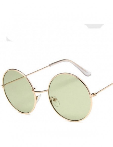 Rimless Gradient Oversize Circle Lens Round Sunglasses - H - CO18RLXZA6E $8.15