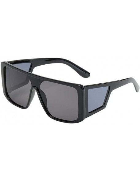 Semi-rimless Sunglasses Mens Polarized Irregular - G - CQ18TXKRRAO $10.07