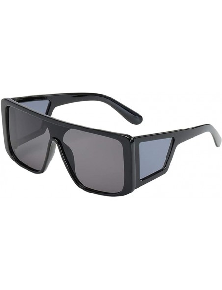 Semi-rimless Sunglasses Mens Polarized Irregular - G - CQ18TXKRRAO $10.07