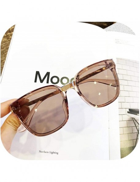 Oversized 2018 New Women Oversize Sunglasses Vintage Men Fashion Er Square Sun Glasses UV400 Gafas De Sol Eyewear - C02 - C81...