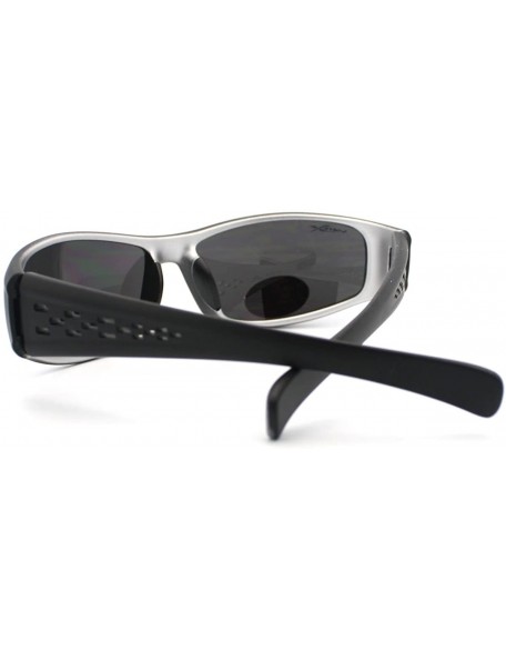 Sport Mens Sports Sunglasses Oval Frame Active Fashion Eyewear - Matte Black - CY11CCKJ23T $10.34