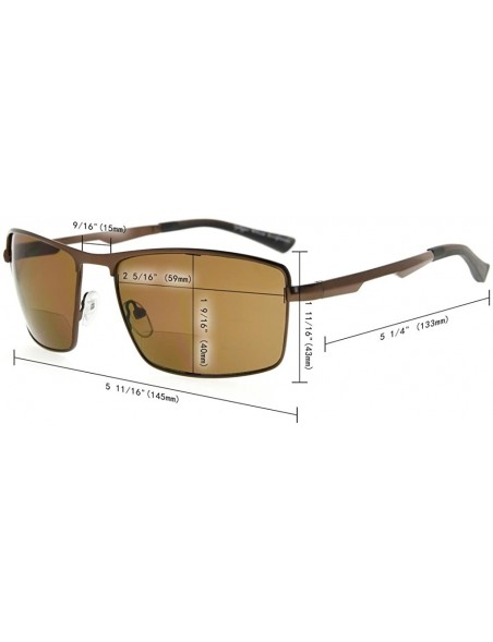 Rectangular Mens Polycarbonate Lens Polarized Sunglasses With Metal Frame Spring Hinges - Black/Silver Mirror - C6186L6HWI0 $...