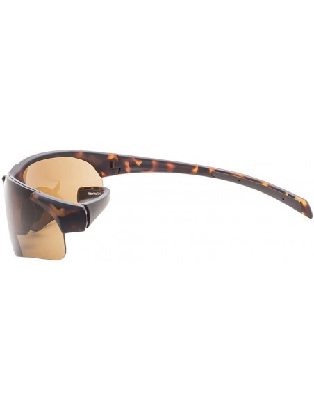 Rimless TR90 Unbreakable Sports Half-Rimless Bifocal Sunglasses Baseball Running Fishing Driving Golf Softball Hiking - CE18D...