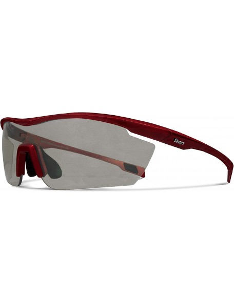 Sport Gamma Red Fishing Sunglasses with ZEISS P7020 Gray Tri-flection Lenses - CZ18KN7OG45 $15.80