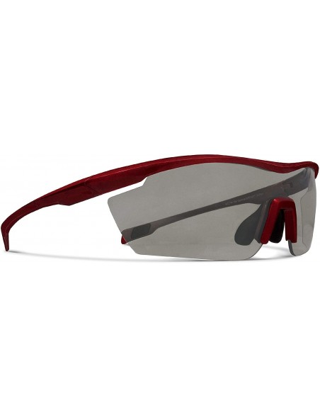 Sport Gamma Red Fishing Sunglasses with ZEISS P7020 Gray Tri-flection Lenses - CZ18KN7OG45 $15.80