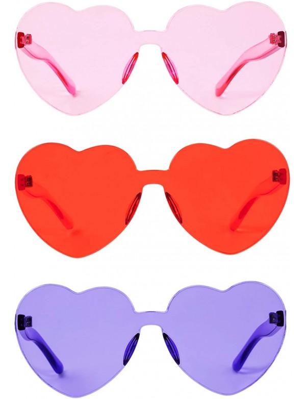 Rimless Rimless Sunglasses Transparent Frameless - C518O5EAUA7 $12.03