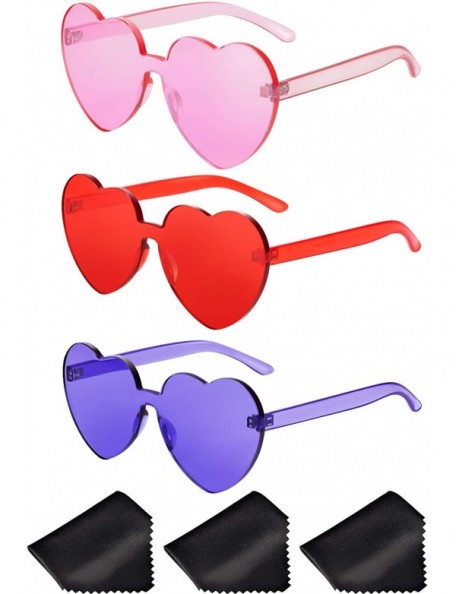 Rimless Rimless Sunglasses Transparent Frameless - C518O5EAUA7 $12.03