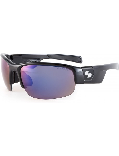 Sport Men's Evo Sunglasses - Black - CR11KT3K979 $70.89