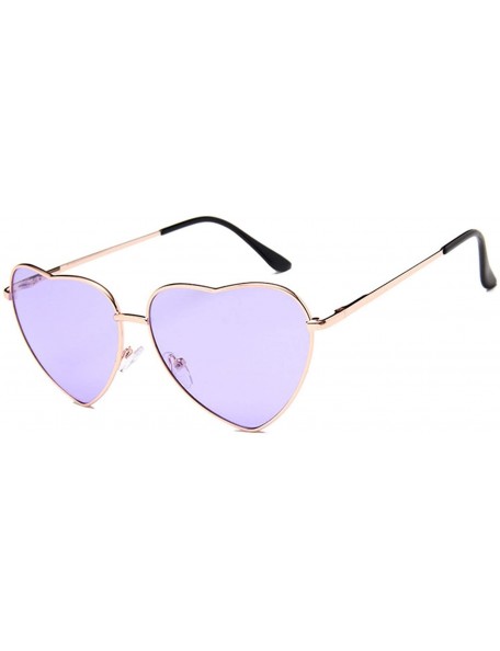 Oversized Sunglasses Women Brand Designer Candy Color Gradient Sun Glasses Outdoor Goggles Party - Gold Purple - CP18WD6K88X ...
