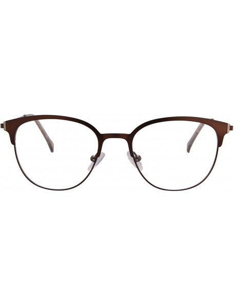 Rectangular Women's/Men's Transition Myopia Glasses Photochromic Sunglasses-BSJS9075 - C2- Brown&brown - C418E68CY6O $29.66
