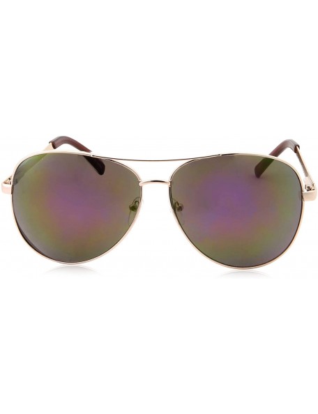 Oversized Trendy Oversized Classic Metal Frame Aviator Sunglasses - CC18KODMCDE $14.09