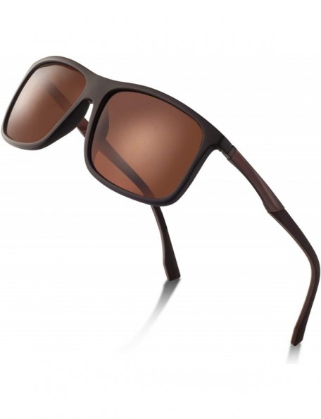 Sport Polarized Sports Sunglasses for Men -Driving Cycling Fishing Sunglasses Men Women Lightweight UV400 Protection - CN18OX...