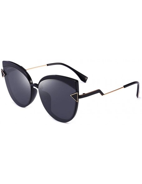 Rimless Fashion Sunglasses Driving Driving Big Box Mirror Tide Classic Sunglasses - CT18X5TLS3C $39.56