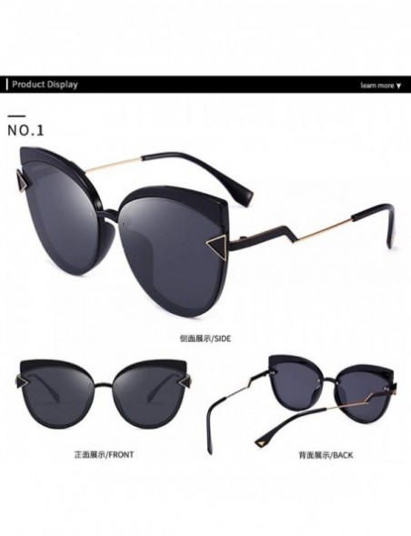 Rimless Fashion Sunglasses Driving Driving Big Box Mirror Tide Classic Sunglasses - CT18X5TLS3C $39.56